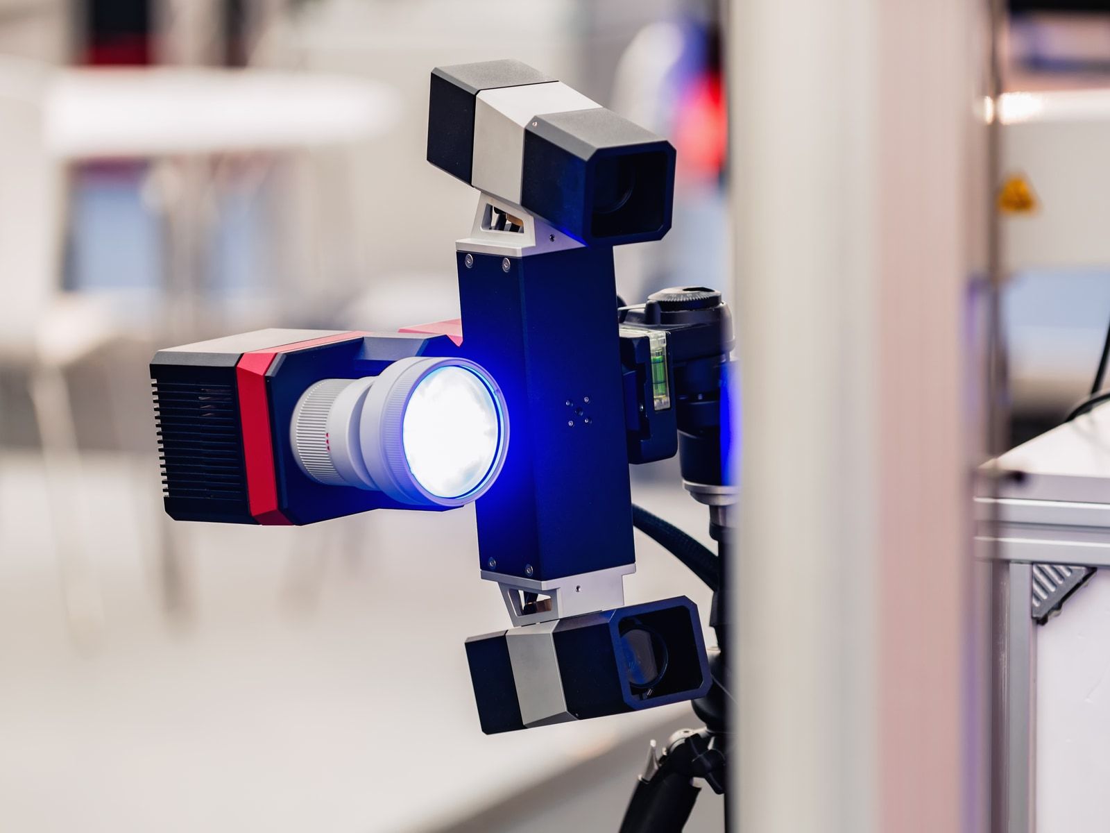 Sensor de visión industrial con iluminación