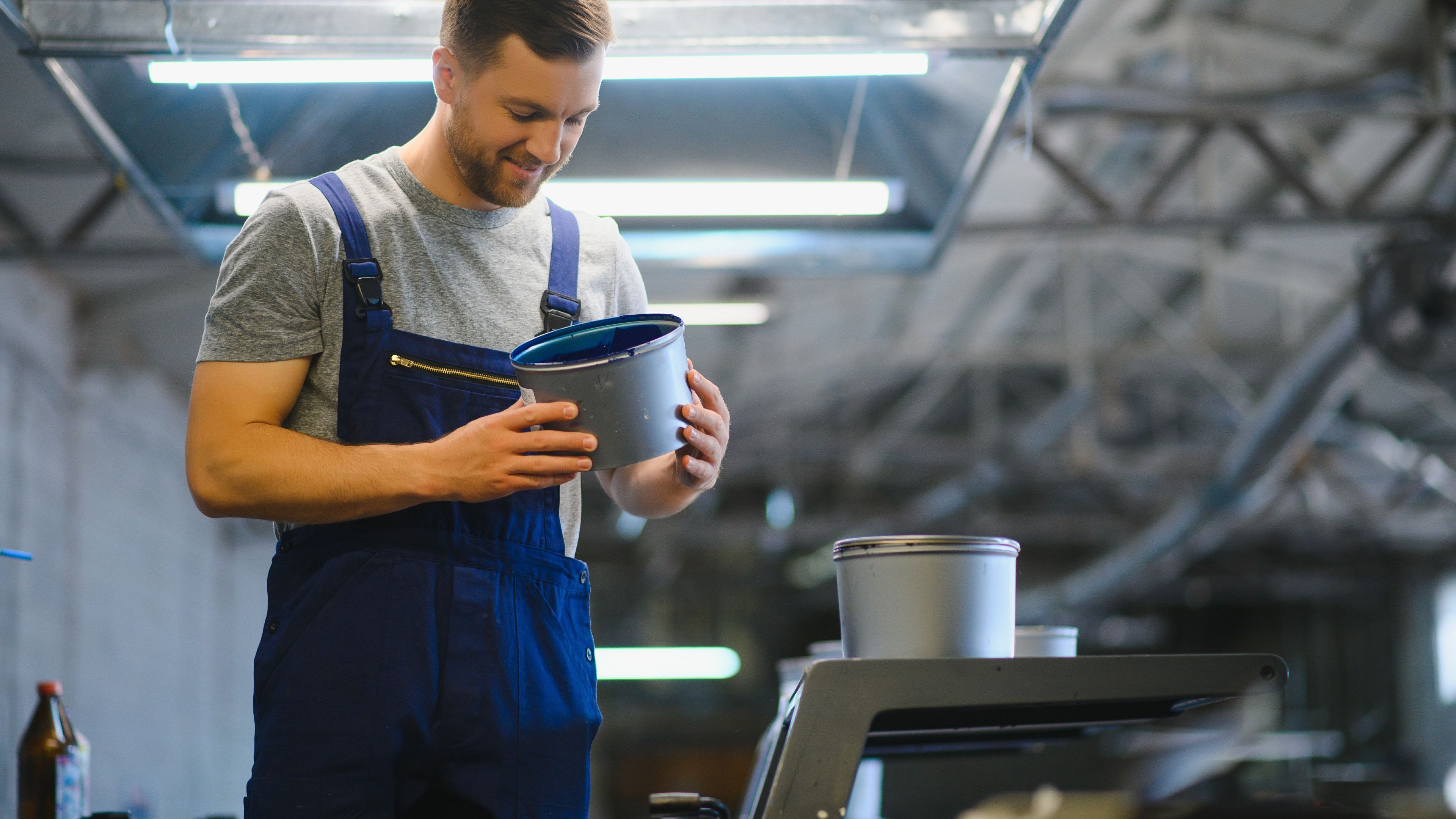 Verificación de montaje en una línea de producción
